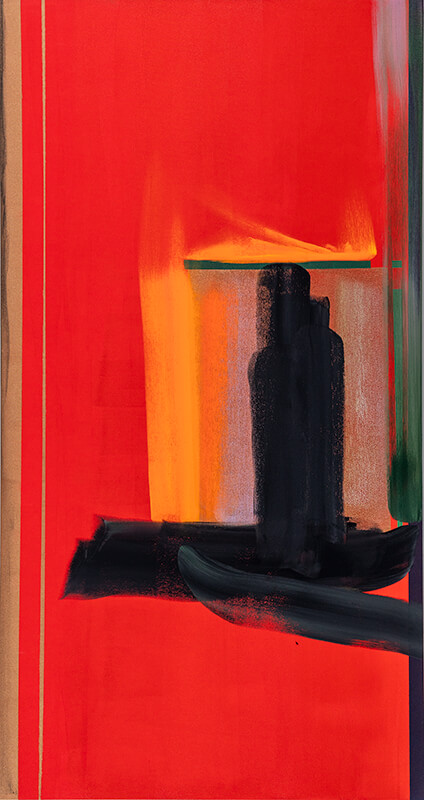 painting entitled Silhouette by Nola Zirin.