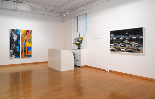Nola Zirin - installation view 3 of exhibition at June Kelly Gallery