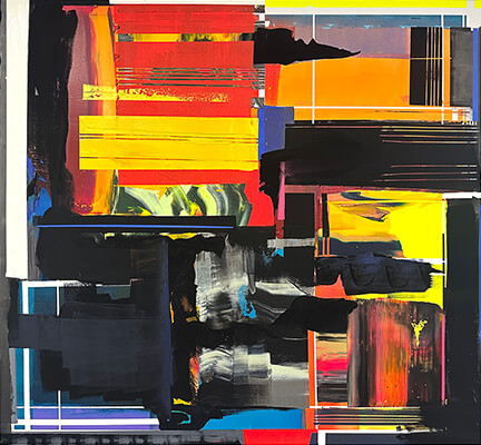 painting, Salsa by Nola Zirin.
